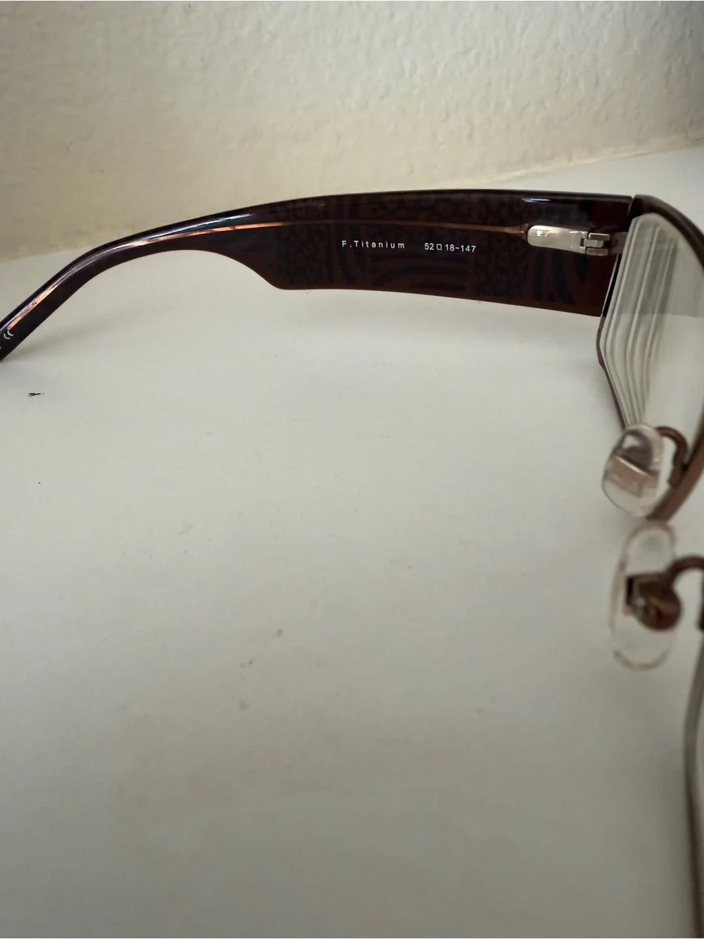 Jean Louis Scherrer Titanium Eyeglass Frames 52-18-147 Pink Animal